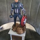 Extremely Rare! Marvel Captain America Standing on Pilar Figurine Statue