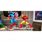 Extremely Rare! Marvel Captain America Fighting with Iron Man Figurine Statue Extremely Rare! Marvel Captain America Fighting with Iron Man Figurine Statue