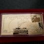 Extremely Rare! Uncle Scrooge Ten Dollar Duckburg Gold Banknote LE 150 Coin Bar