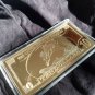 Extremely Rare! Uncle Scrooge Ten Dollar Duckburg Gold Banknote LE 150 Coin Bar