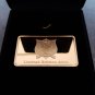 Extremely Rare! Walt Disney Ducktales Gold Plated bar 24K LE of 2000 in Box