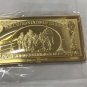 Extremely Rare! Walt Disney Uncle Scrooge $5 Duckburg Gold Banknote LE Bar Coin