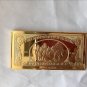 Extremely Rare! Walt Disney Uncle Scrooge $5 Duckburg Gold Banknote LE Bar Coin