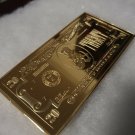 Extremely Rare! Scrooge McDuck $20 Goldrush Duckburg Gold LE Banknote Bar Coin