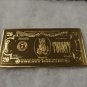 Extremely Rare! Scrooge McDuck $20 Goldrush Duckburg Gold LE Banknote Bar Coin
