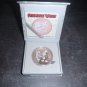 Extremely Rare! Walt Disney Silver/Gold 999 Mickey Mouse Steamboat 1oz Coin