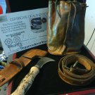 Extremely Rare! Into the Badlands Original Screen Used Bag Belt Knife Prop Set