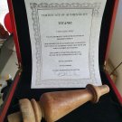 Extremely Rare! Titanic Original Screen Used Piece of Furniture Post Movie Prop