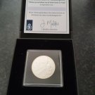 Extremely Rare! Walt Disney Mickey Mouse 10 Euro LE Silver Plated Coin