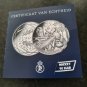 Extremely Rare! Walt Disney Mickey Mouse 10 Euro LE Silver Plated Coin