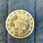 Extremely Rare! Walt Disney Sterling Silver Scrooge McDuck First Cent Coin 1947