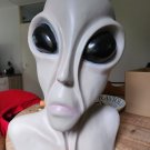 Extremely Rare! Alien Roswell Area 51 Lifesize Alien Bust Figurine Statue