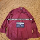 SOA Sons of Anarchy Original Screen Used Nero Marron Button Up Shirt Movie Prop