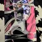 2022 Panini Spectra Kris Bryant Pink Prizm #21/99 Rockies