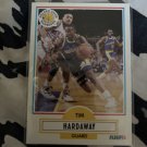 1990 Fleer Tim Hardaway Rookie Card #63 Warriors