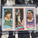 1980 Topps Pete Maravich Dennis Johnson Lloyd Free Slam Dunk Panel