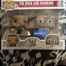 Funko Pop! WWE The Rock and Mankind (2-Pack) – Walmart Exclusive