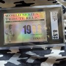 2003 Topps Tribute Joe Tinker World Series Bat Relic SGC 8.5 – /425 Cubs