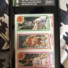 1980 Topps Kareem Abdul-Jabbar / Mike Mitchell / Terry Tyler Degree 8 NM-MT
