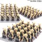 264pcs WW2 Periods 7 Countries Army Set Collectible Minifigures Set