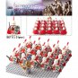 176PCS Medieval Crusader Knights Army Collectible Minifigures
