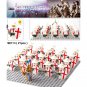176PCS Medieval Crusader Knights Army Collectible Minifigures