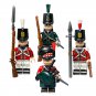 Napoleonic Wars 7 Countries Army Soldiers Custom 24 Minifigures Lot