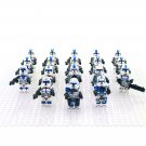 Star Wars 501st Captain Rex Jesse Fives Troopers 18 Minifigures Lot