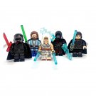 Star Wars Rise of Skywalker Luke Kylo Rey 5 Minifigures Lot