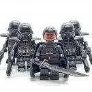 Star Wars Dark Troopers & Moff Gideon 5 Minifigures Lot