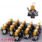 Medieval Black Eagle Captain 21 Minifigures Set