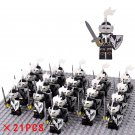 Medieval Black Eagle Sword Infantry 21 Minifigures Set A