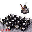 Medieval Black Eagle Sword Infantry 21 Minifigures Set C