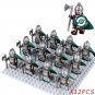 LOTR Rohan Shield Axe Soldiers Minifigures Pack 12pcs