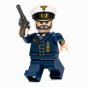 1pc WWII German Navy Officer Custom Minifigure