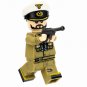 1pc WWII German U Boat Commander Custom Minifigure