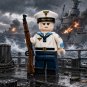 1pc WWII German Navy Sailor Rifleman Custom Minifigure