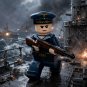 1pc WWII German Navy Radio Sailor Custom Minifigure