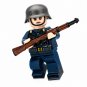 1pc WWII German Navy Artillery Sailor Custom Minifigure