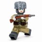 1pc WWII Soviet Infantry PPS Submachine Gunner Custom Minifigure