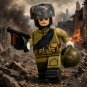 1pc WWII Soviet Infantry SKS Rifleman Custom Minifigure