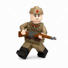1pc WWII Soviet Scoped Mosin Nagant Rifleman Minifigure