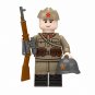1pc WWII Soviet Scoped Mosin Nagant Rifleman Minifigure
