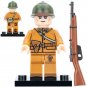 1pc WWII French Motorized Infantry Rifleman Minifigure