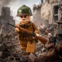 1pc WWII French Motorized Infantry Rifleman Minifigure