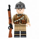 1pc WWII French Dragoon Regiment Soldier Minifigure