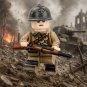 1pc WWII French Dragoon Regiment Soldier Minifigure