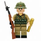 1pc Vietnam War North Vietnamese AK Infantry Minifigure