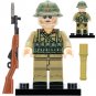 1pc Vietnam War North Vietnamese AK Infantry Minifigure