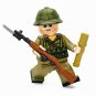 1pc Vietnam War North Vietnamese AK Infantry Minifigure
